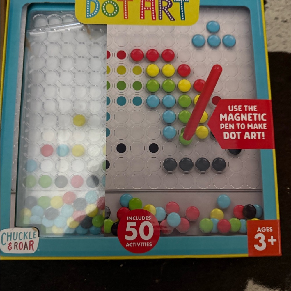 Magnetic Dot Art Toy - Multicolor